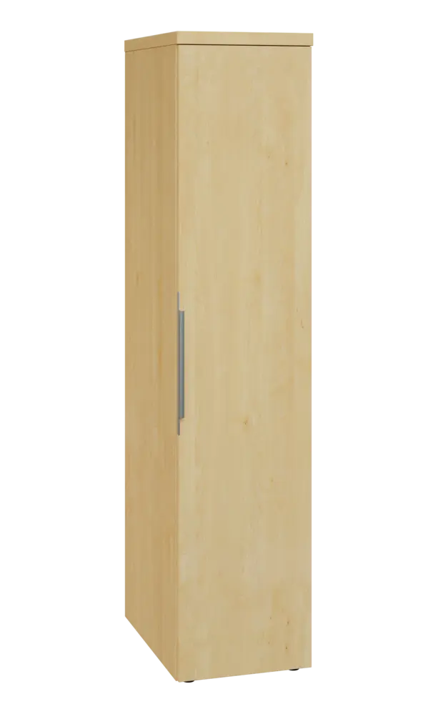 SIST 5 - 42 šatní skříň, 1-dveřová, tyč, pravá, 1820x400x600, javor horský